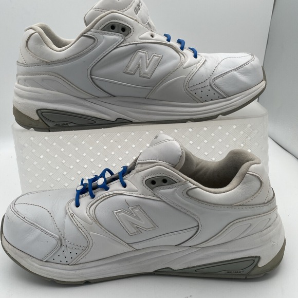 New Balance 927  Women's White Leather Abzorb SBS‎ Walking Comfort Shoes Sz 11 - Picture 5 of 10